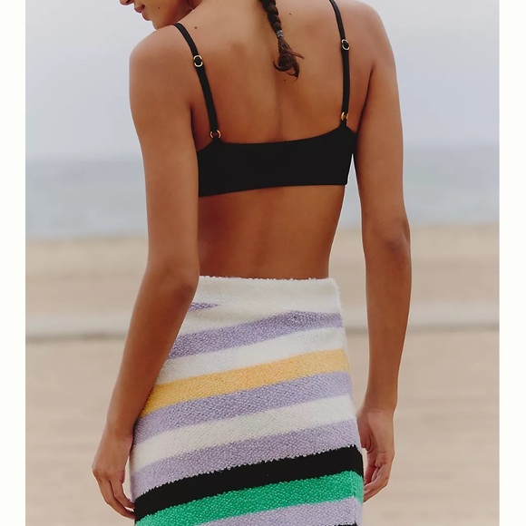 Anthropologie - Daily Practice Cozy Stripe Sweater Mini Skirt - Picture 3 of 6